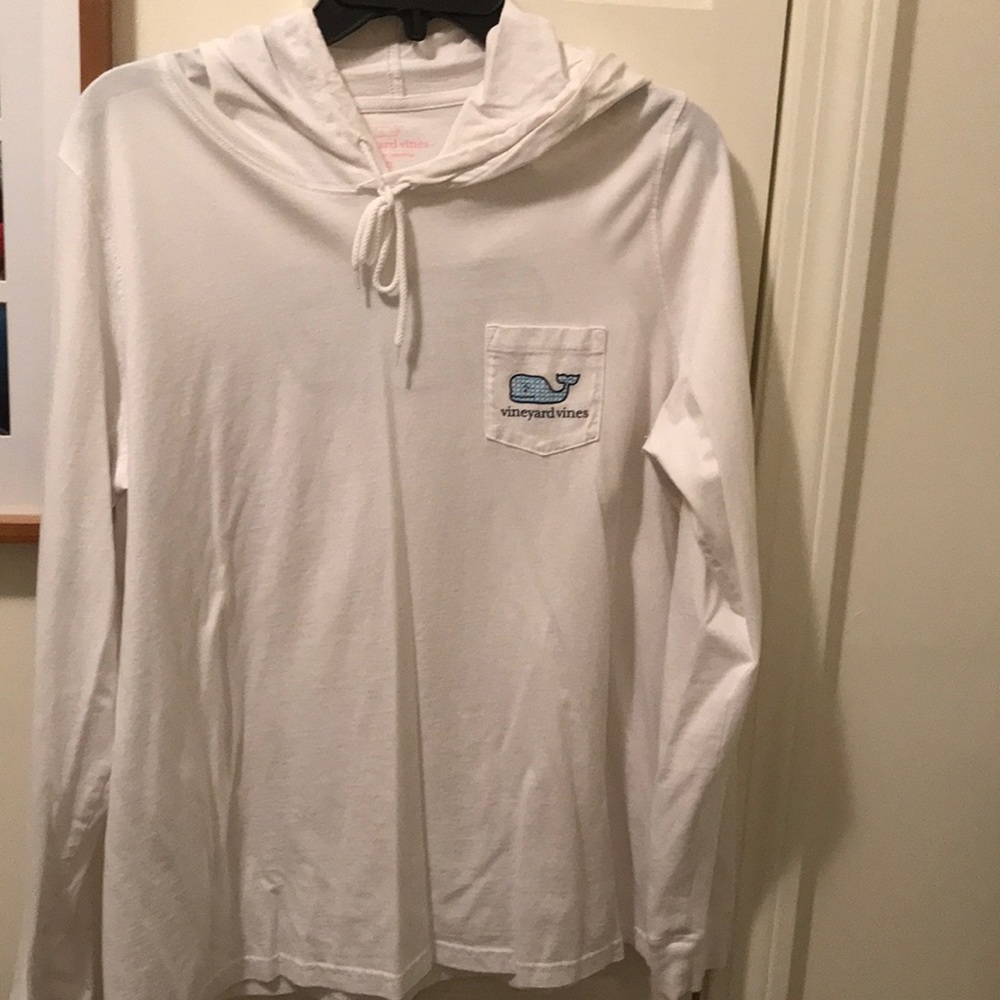 Vineyard vines long sleeve hooded shirt